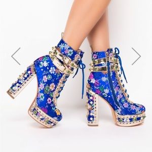 AZALEA WANG HEART TELLIN ME TO STOP CHUNKY BOOTIE IN BLUE